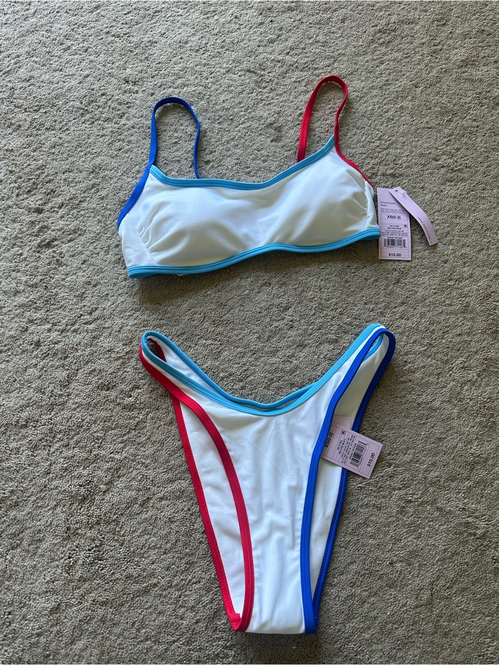 Women’s Wild Fable 2 piece bikini set XS nwt